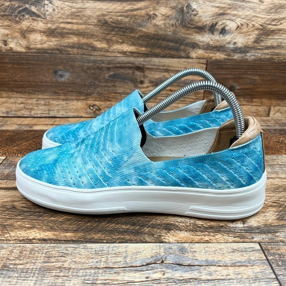Blue Slip-On Women Shoes